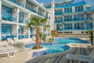 Отель Hotel Eskada Beach - Все включено Ахтопол Двухместный номер с 1 кроватью и видом на бассейн-3